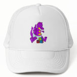Baby Dragon with Blocks Mesh Hat