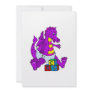 Baby Dragon with Blocks Invites