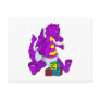 Baby Dragon with Blocks Post Cards