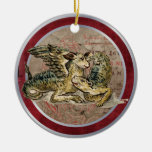 Baby Dragons Ceramic Pendant / Amulet Ornaments