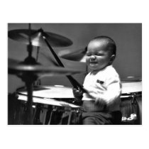 Baby Drummer Postcard