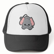 Baby Elephant Cutie Trucker Hats