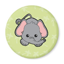 Baby Elephant Cutie Refrigerator Magnet