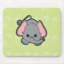 Baby Elephant Cutie Mouse Pad