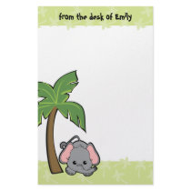 Baby Elephant Cutie stationery by candystore Baby Elephant Cutie stationery