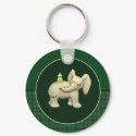 Baby Elephant & Frog keychains