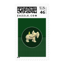 Baby Elephant & Frog postage
