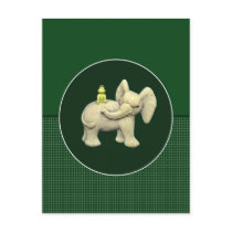 Baby Elephant & Frog postcards