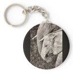 Baby elephant keychain