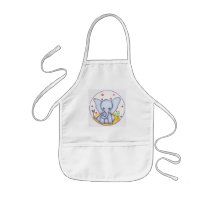 Baby Elephant Kids Apron by Onesie_Zoo Baby Elephant Kids Apron