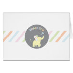 Baby Elephant   |  Neutral Thank You Card cards