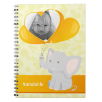 Baby elephant notebook notebooks