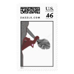 Baby Elephant Postage Stamp
