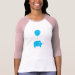 Ladies 3/4 Sleeve Raglan (Fitted)