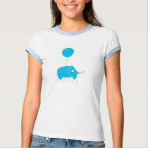 Baby Ellie Blue Rib T-Shirt