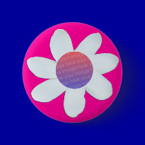 Baby Face Flower Button buttons