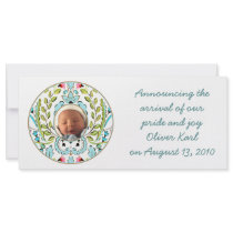 "Baby Face" Oliver Rack Card Design
