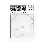 BABY FACE SKETCHED STAMP BABY FACE SKETCHED STAMP