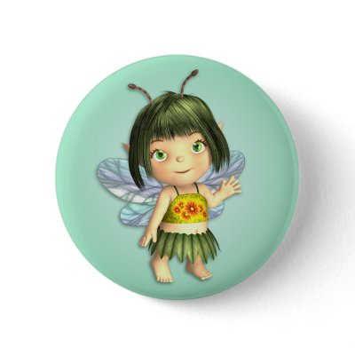 Baby Faerie Button by mariannegilliand