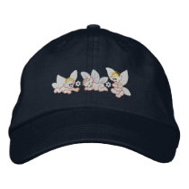 Baby Fairies embroidered hats by ZazzleEmbroidery Baby Fairies embroidered hats