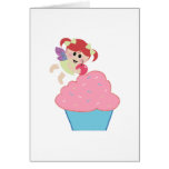 baby fairy cupcake cherry on top cards