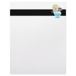 baby fairy ice cream scoop sweetie custom letterhead