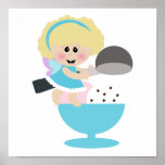 baby fairy ice cream scoop sweetie posters