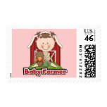 Baby Farmer With Rooster Tshirts and Gifts postage