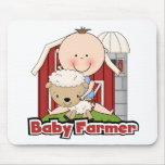 Baby Farmer With Sheep Tshirts and Gifts Mousepads