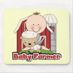 Baby Farmer With Sheep Tshirts and Gifts Mouse Pad
