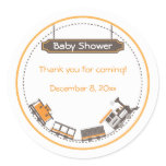 Baby Favor Sticker - Train