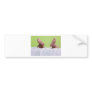 Baby feet bumper sticker