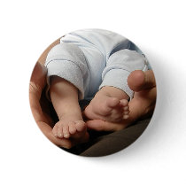Baby Feet Pinback Button