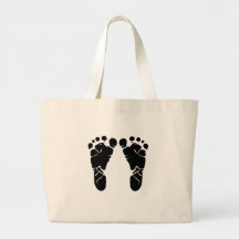 Baby Feet Canvas Bag