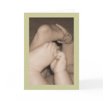 Baby Feet Card