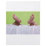 Baby feet flyer design