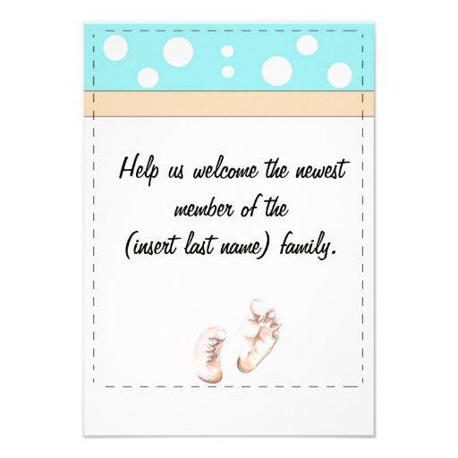 Baby feet invite (front side)