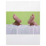 Baby feet custom letterhead