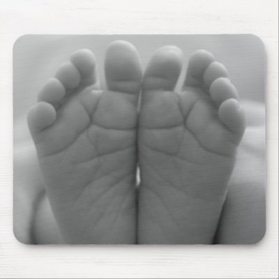 Baby Feet Usepads by VectorGraphics