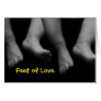 Baby Feet of Love Card