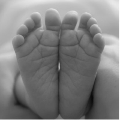 Baby Feet photo sculptures