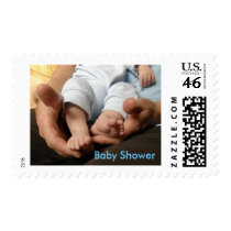 Baby Feet Postage Stamp