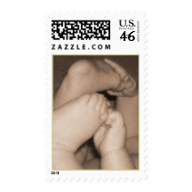 Baby Feet Postage Stamp