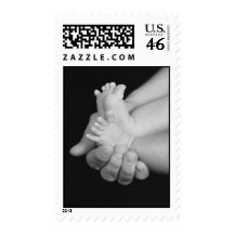 Baby Feet Postage Stamp