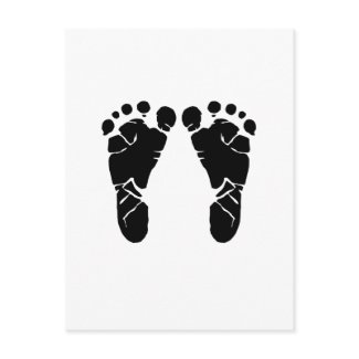 Baby Feet postcard