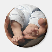 Baby Feet Refrigerator Magnets