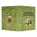Baby First Christmas Gift Album/Notebook Records Binders