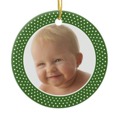 Baby&#39; First Christmas - PHOTO FRAME Ornament