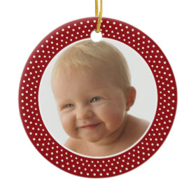 Baby' First Christmas - PHOTO FRAME Ornament