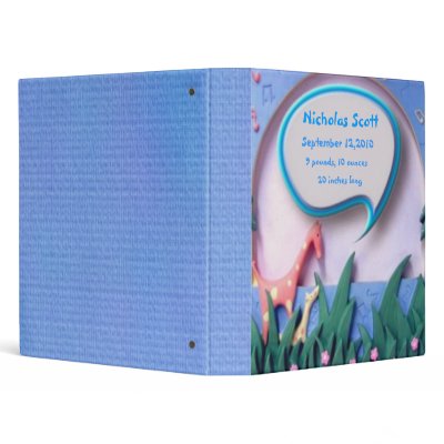 Baby First Photo Album Binder by elenaind